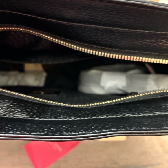 Kate Spade grove street Lana  Black and Cream Women's Bag leather nwt - Picture 9 of 14